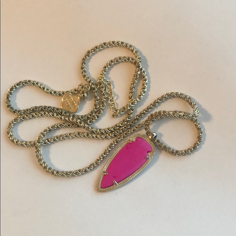 Magenta necklace